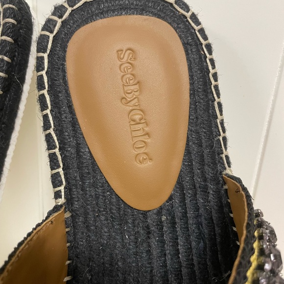 NEW IN BOX See by Chloe Sparkle Sandals - Picture 5 of 5